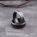 Valknut Ring – Norse with Viking Symbol 2-Piece Set for Alternative Styling, Collecting detail image - detail view 3