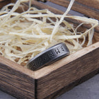 Valknut Ring – Norse with Viking Symbol 2-Piece Set for Alternative Styling, Collecting detail image - detail view 4
