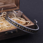 Viking Rune Bracelet – Ancient Cuff Norse Gothic Biker Statement Bangle product image