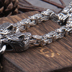 Viking Rune Necklace – Anchor with Njord Norse God Gothic Punk Statement detail image - detail view 3