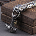 Viking Rune Necklace – Anchor with Njord Norse God Gothic Punk Statement detail image - detail view 8