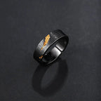 Viking Rune Ring – Dark Storm Lightning Gothic Punk Adjustable Statement product image