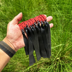 Wrist Brace Slingshot – Rocket Bands with 10-Pack 0.65mm Flat Bands Tapered 25mm→15mm detail image - detail view 3