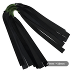 Wrist Brace Slingshot – Rocket Bands with 10-Pack 0.65mm Flat Bands Tapered 25mm→15mm product image